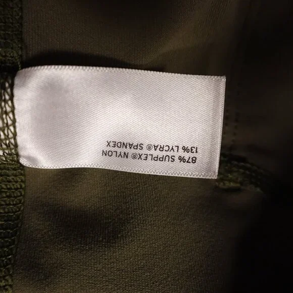 Duluth Trading NoGA Namastash Bootcut Pants Women’s Large Green Stretch Workwear - Picture 13 of 14